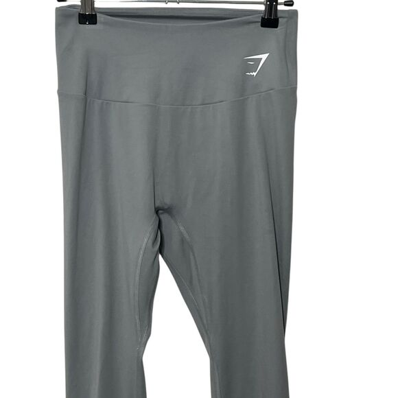 Gymshark High Waist Training Leggings Gray Women’s Size Medium Compression Stret - Picture 6 of 10